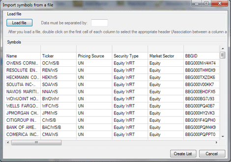 How do you find the ticker symbols for stocks?