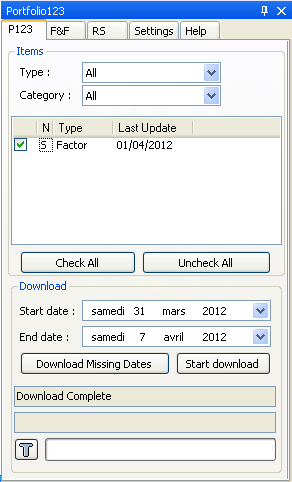 How to download Portfolio123 data into QuantShare